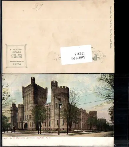 137315,Buffalo N.Y. 74th. Regiment Armory