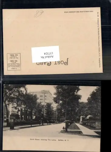 137324,North Street showing The Lenox Buffalo N.Y.