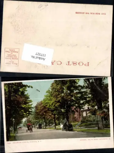 137327,Buffalo Delaware Avenue Streetview Strassenansicht 1905