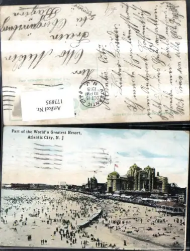 173895,New York Part of the Worlds Greatest Resort Atlantic City Strand