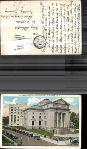 173999,New York Union Country Court House Elizabeth Gebäude