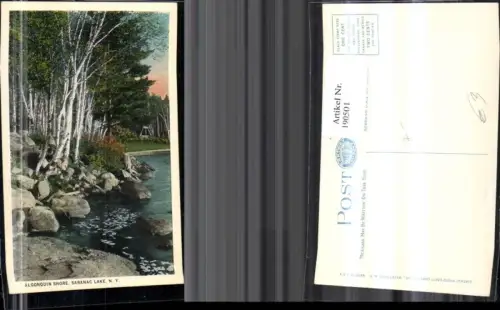 190501,New York Saranac Lake Algonquin Shore