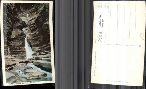 190549,New York Watkins Glen Central Cascade Wasserfall