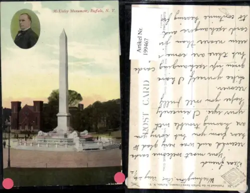 199467,New York Buffalo Mc Kinley Monument Denkmal
