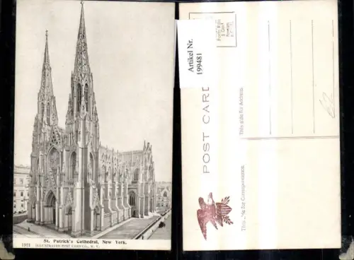 199481,New York City St Patricks Cathedral Kathedrale Kirche
