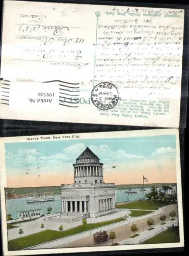 199548,New York City Grants Tomb