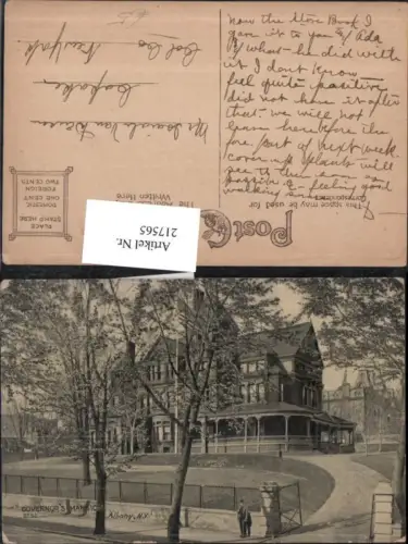 217565,New York Albany Governors Mansion