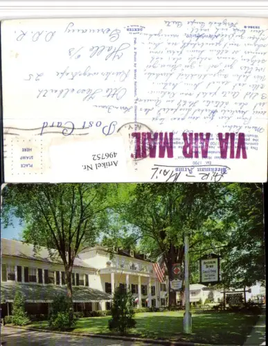 496752,New York Rhinebeck Beekman Arms Hotel