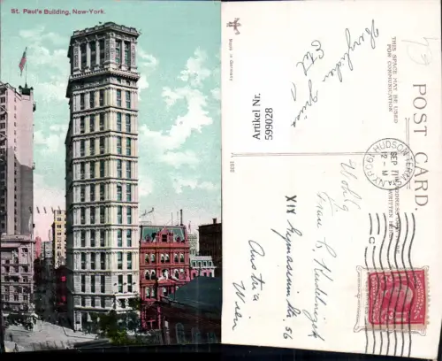 599028,USA New York City St Pauls Building