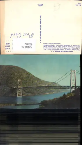 603882,Bear Mountain Bridge New York Brücke