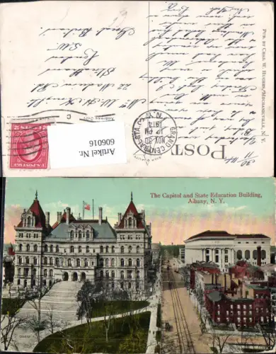 606016,The Capitol and State Education Building Albany New York