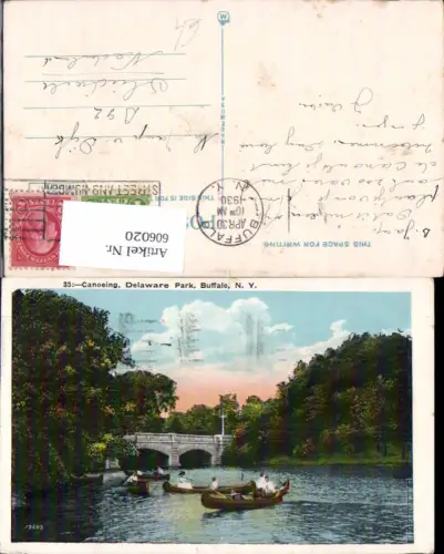 606020,Canoeing Delaware Park Buffalo Boot Kanu New York