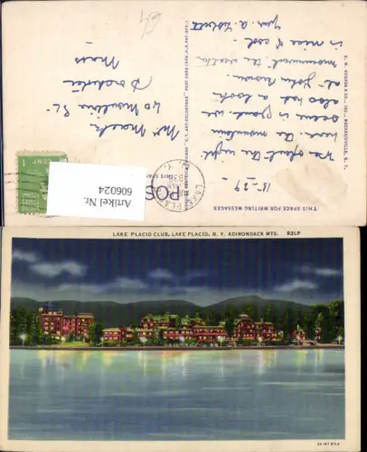 606024,Lake Placid Club Lake Placid Adirondack Mountains New York