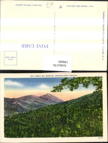 198605,Western North Carolina Hawks Bill Mountain Berg Partie