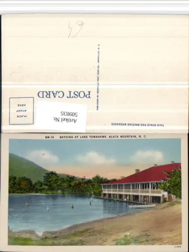 509835,North Carolina Black Mountain Bathing at Lake Tomahawk See
