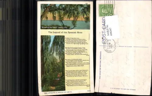 698297 Legend of Spanish Moss Asheville North Carolina