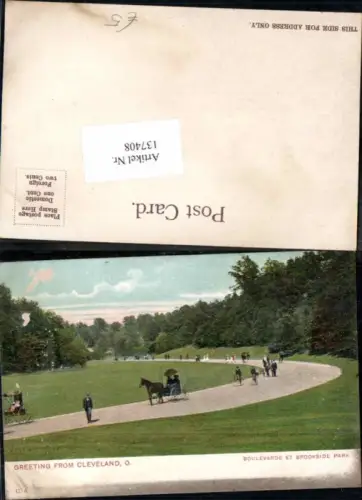 137408,Cleveland Ohio Boulevard et Brookside park