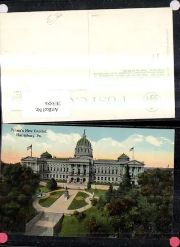 203886,Pennsylvania Harrisburg Penna´s New Capitol Pennasylvanias New Capitol