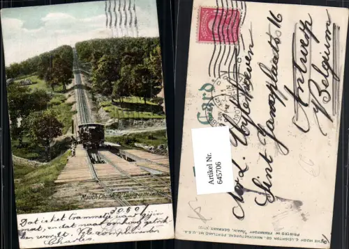 645706,Mauch Chunk Switchback Pennsylvania Ludlow St. in Summit Hill Carbon County