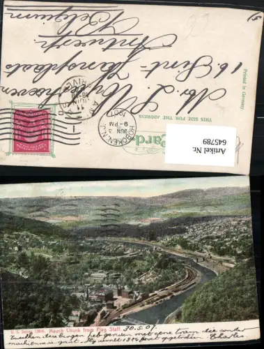645789,Mauch Chunk from Flag Staff