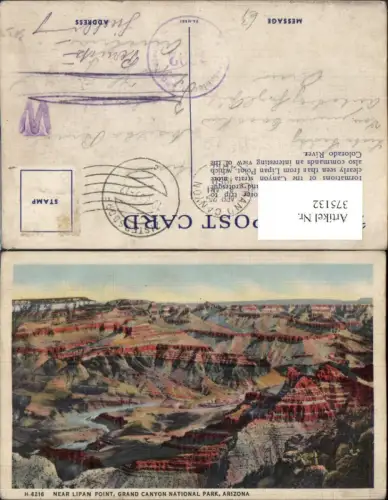 375132,Arizona Grand Canyon National Park Near Lipan Point