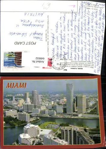 649032,Miami Florida Skyline USA