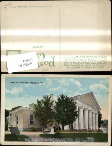 198874,Virginia Arlington Custis Lee Mansion