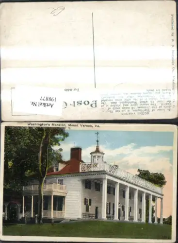 198877,Virginia Mount Vernon Washingtons Mansion