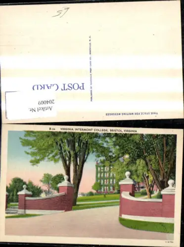 204009,Virginia Bristol Virginia Intermont College