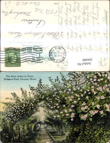 204400,Washington Tacoma Rose Arbor in Point Defiance Park