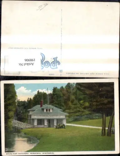 198906,Wisconsin Minocqua State Fish Hatchery