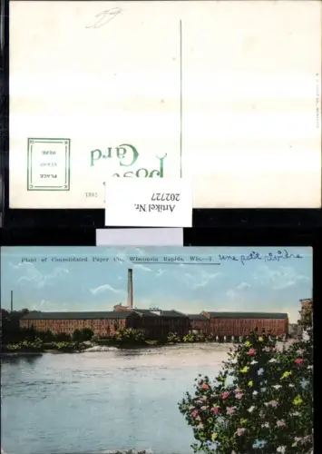 202727,Wisconsin Plant of Consolidated Paper Co Wisconsin Rapids Fabrik