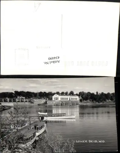 434490,Wisconsin Lower Dells Kraftwerk Boote