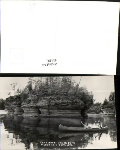 434491,Wisconsin Lower Dells Lone Rock Felsen Boot