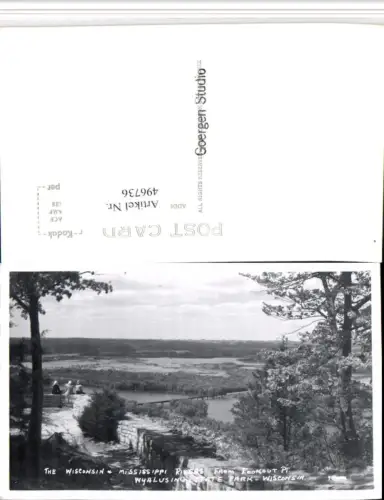496736,Wisconsin Wyalusing State Park Wisconsin and Mississippi River