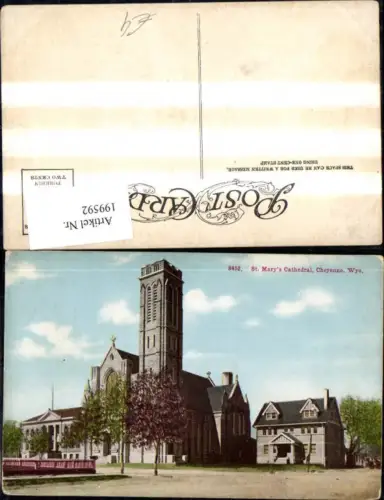 199592,Wyoming Cheyenne St Marys Cathedral Kathedrale Kirche