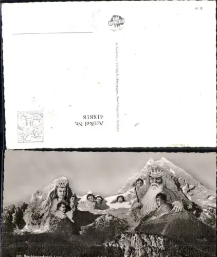 418818,Berge mit Gesichtern Die Watzmannsage Berchtesgaden Watzmann
