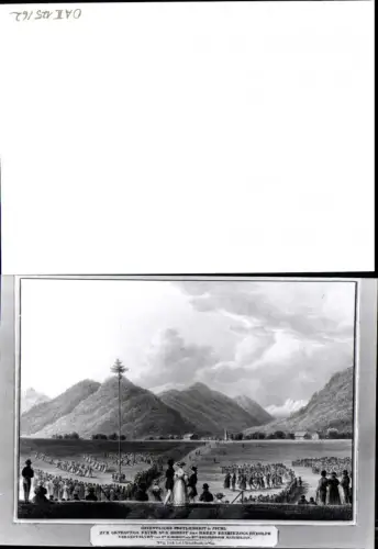 389930,Bad Ischl J. Trentsensky Festlichkeit m. Erzherzog Rudolph v. Erzherzog Maximilian Lichtbild
