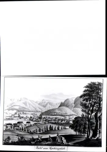 389936,Bad Ischl v. Sophienplatz Lichtbild