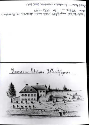 389952,Bad Ischl Großes u. Kleines Waschhaus Nach Verzeichnis d. Pläne 1822-1876 Lichtbild