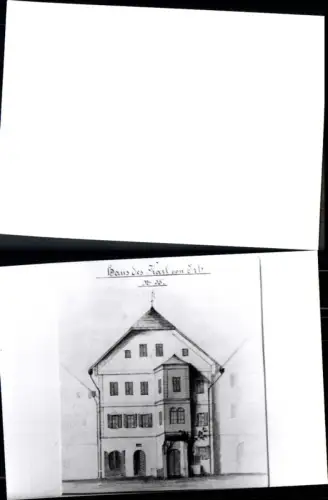 389956,Bad Ischl Haus d. Karl v. Erb Nr. 35 Lichtbild