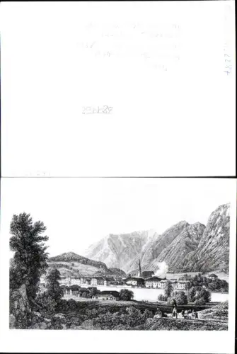 389958,Bad Ischl Thomas Ender 1828 Ansicht Lichtbild