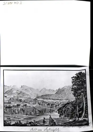 389960,Bad Ischl Joseph Laimer Ischl v. Sophienplatz Lichtbild