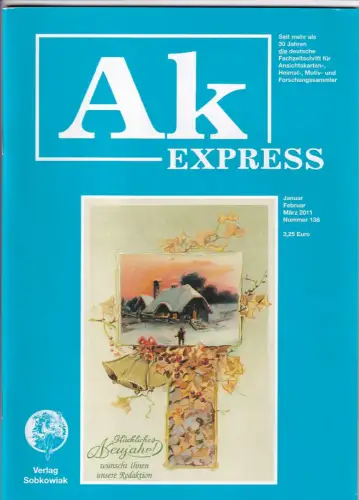 Ak Express Fachzeitschrift für Ansichtskarten Zeitschrift Nr. 138 2011