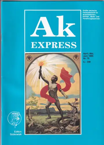 Ak Express Fachzeitschrift für Ansichtskarten Zeitschrift Nr. 75 1995