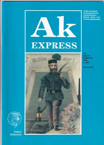 Ak Express Fachzeitschrift für Ansichtskarten Zeitschrift Nr. 80 1996