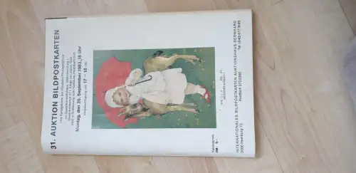 Auktionskatalog Auktionshaus Bernhard Martin 31. Auktion Ansichtskarten Briefe 1983