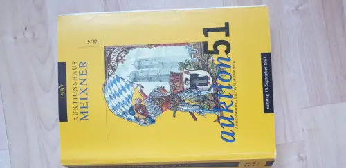 Auktionskatalog Auktionshaus Meixner Auktion 51 Ansichtskarten Briefe 9/1997