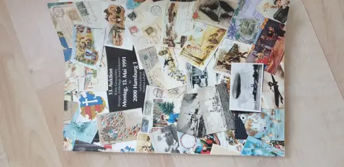 Auktionskatalog Helmut Labahn 1991 13. Auktion Briefe Ansichtskarten Ganzsachen