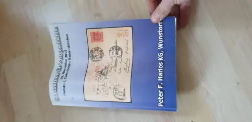 Auktionskatalog Peter F. Harlos 32. Auktion f. Postgeschichte 2013
